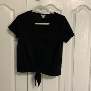 Black j crew sweater top size small